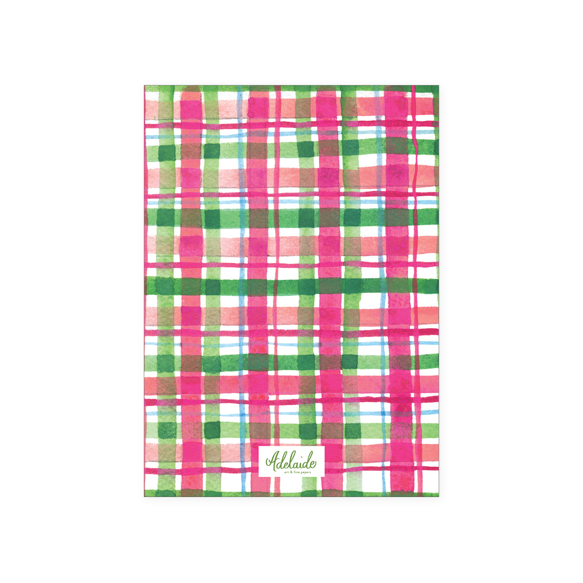 Plaid Holiday Card