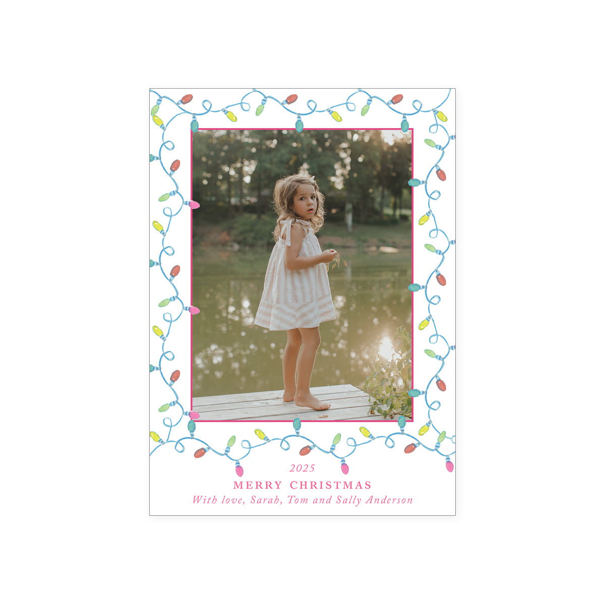 Lights Holiday Card
