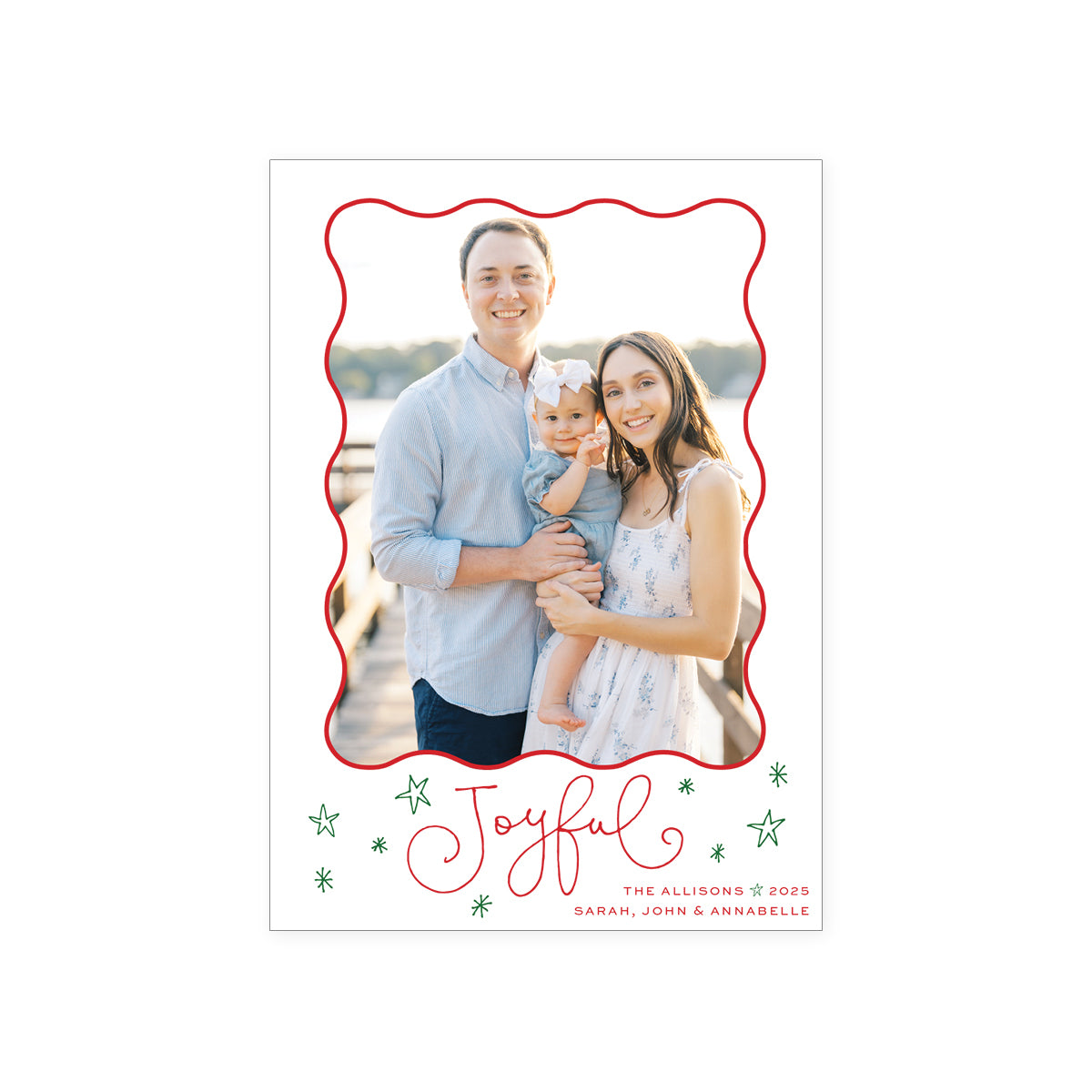 Joyful Doodle Holiday Card