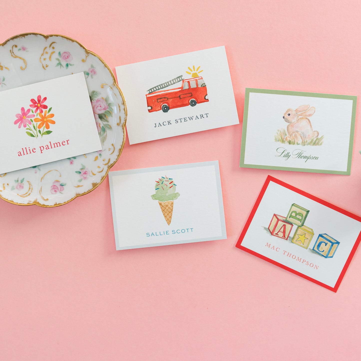 Blocks Gift Tags