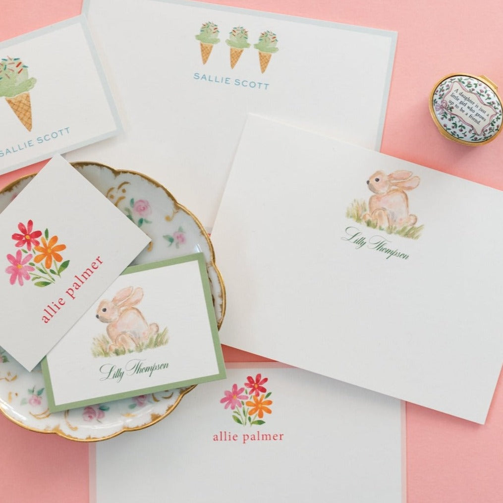 Bunny Stationery