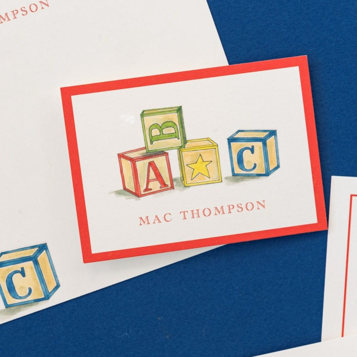 Blocks Gift Tags