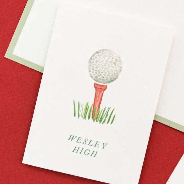 Golf Tee Gift Tags