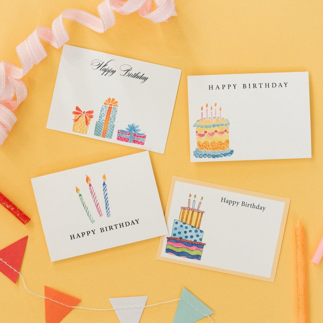 Birthday Candle Gift Tags