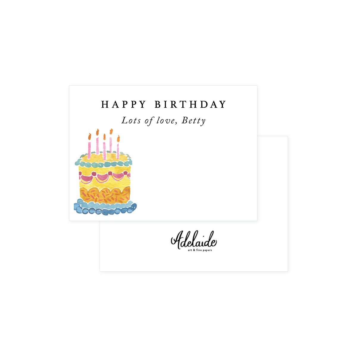 Cake Gift Tags