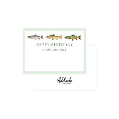 Birthday Fish Gift Tags
