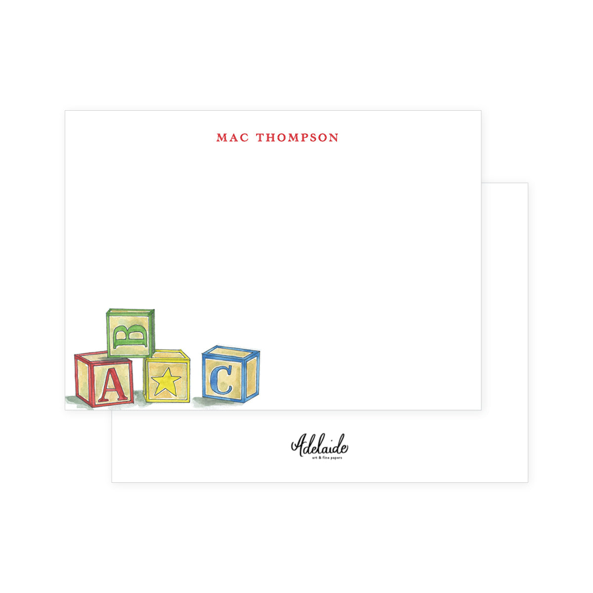 Blocks Stationery