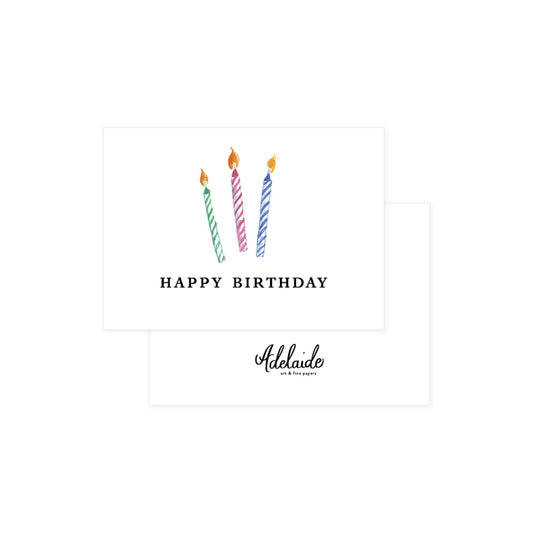 Birthday Candle Gift Tags