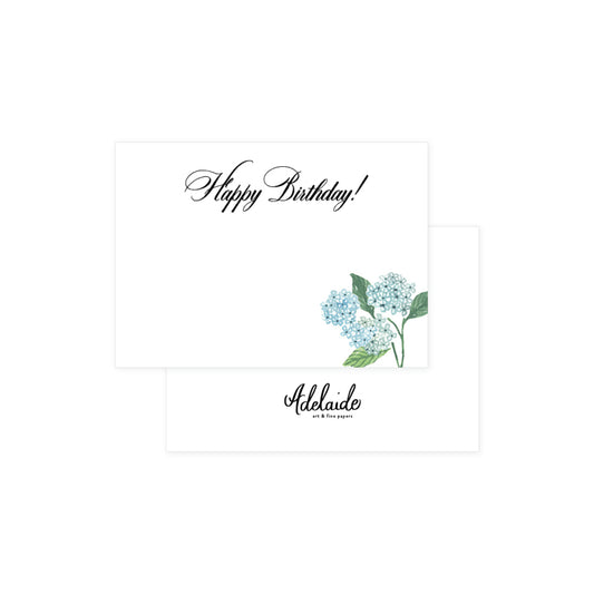 Birthday Hydrangea Gift Tags