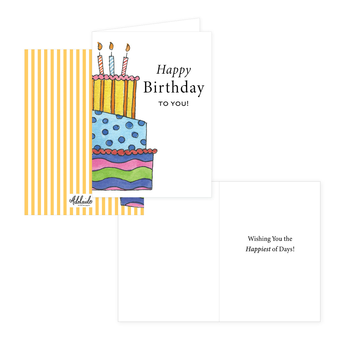 Happy Birthday Card Multipack