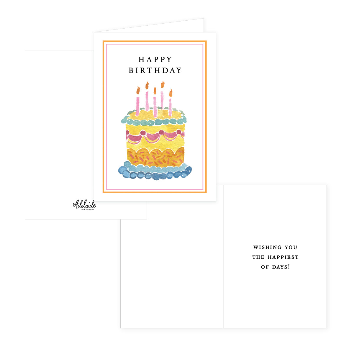 Happy Birthday Card Multipack