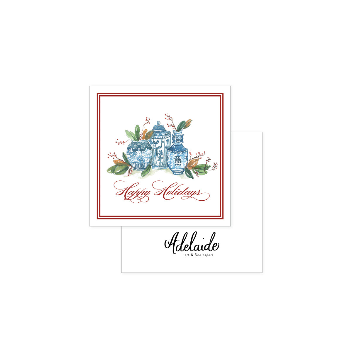 Holiday Chinoiserie Gift Tags