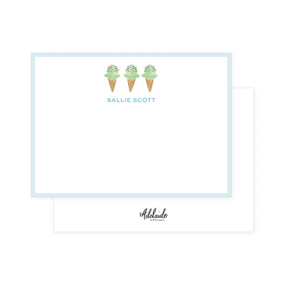 Mint Scoop Stationery