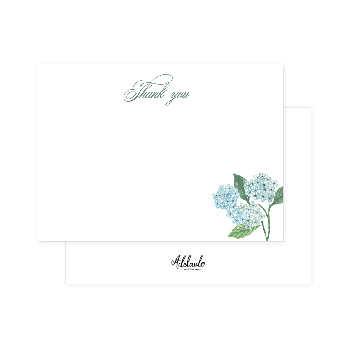 Thank You Hydrangea Cards