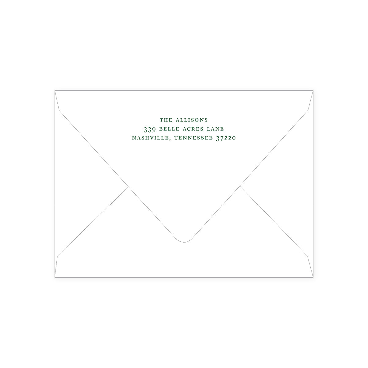 Red Ribbon Holiday Card