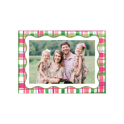 Plaid Holiday Card