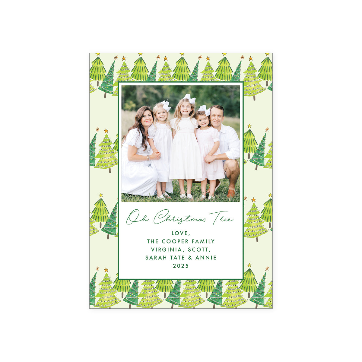 Christmas Tree Holiday Card