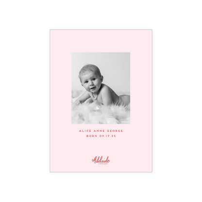 Stripe Border Holiday Card