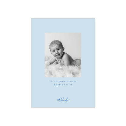 Stripe Border Holiday Card