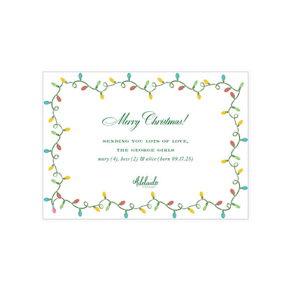 Lights Holiday Card