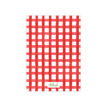 Plaid Doodle Holiday Card
