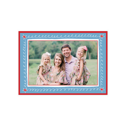 Doodle Border Holiday Card