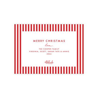 Doodle Border Holiday Card
