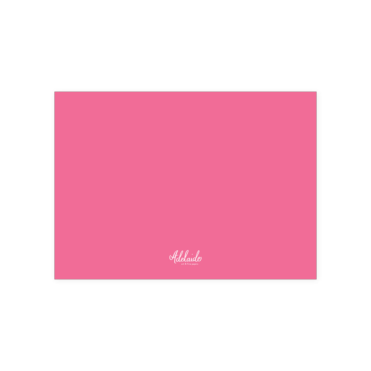 Festive Pink Holiday Card