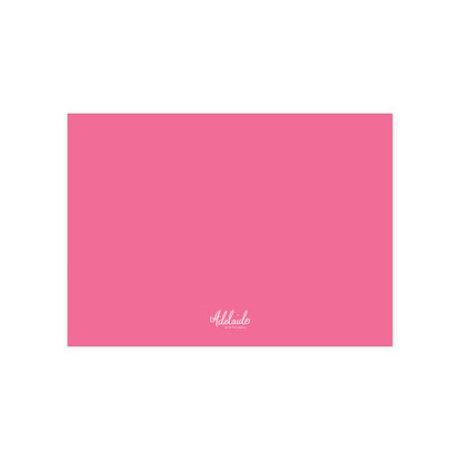 Festive Pink Holiday Card