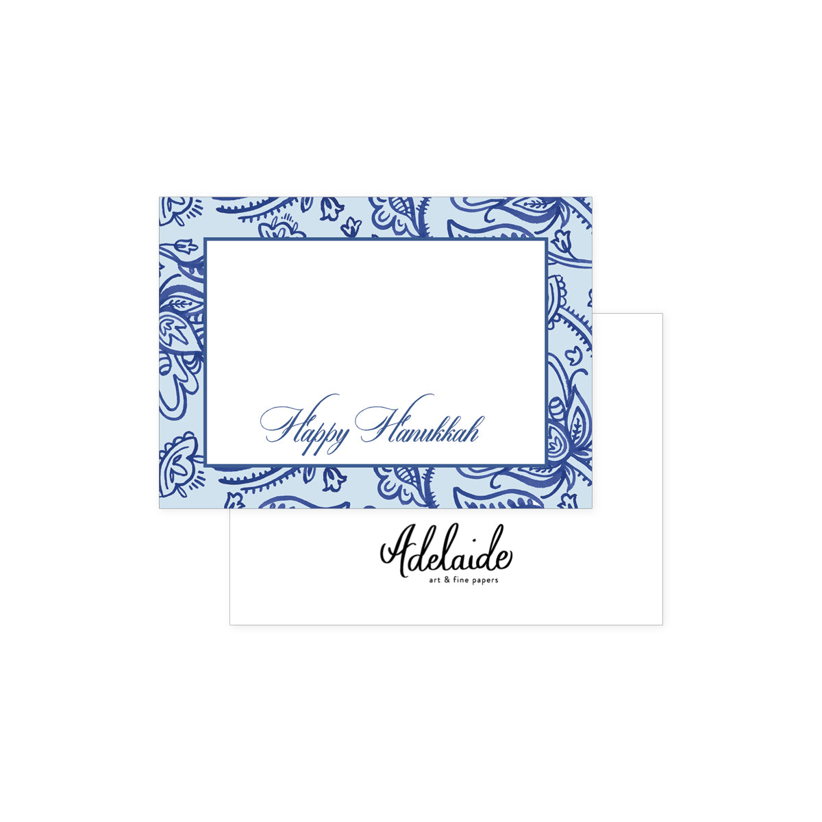 Hanukkah Paisley Holiday Gift Tags