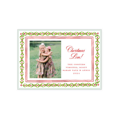 Holiday Greenery Card