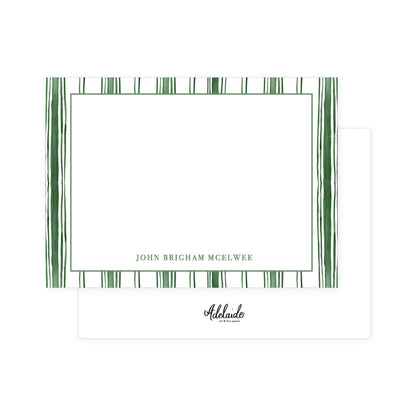 Hunter Stripe Stationery