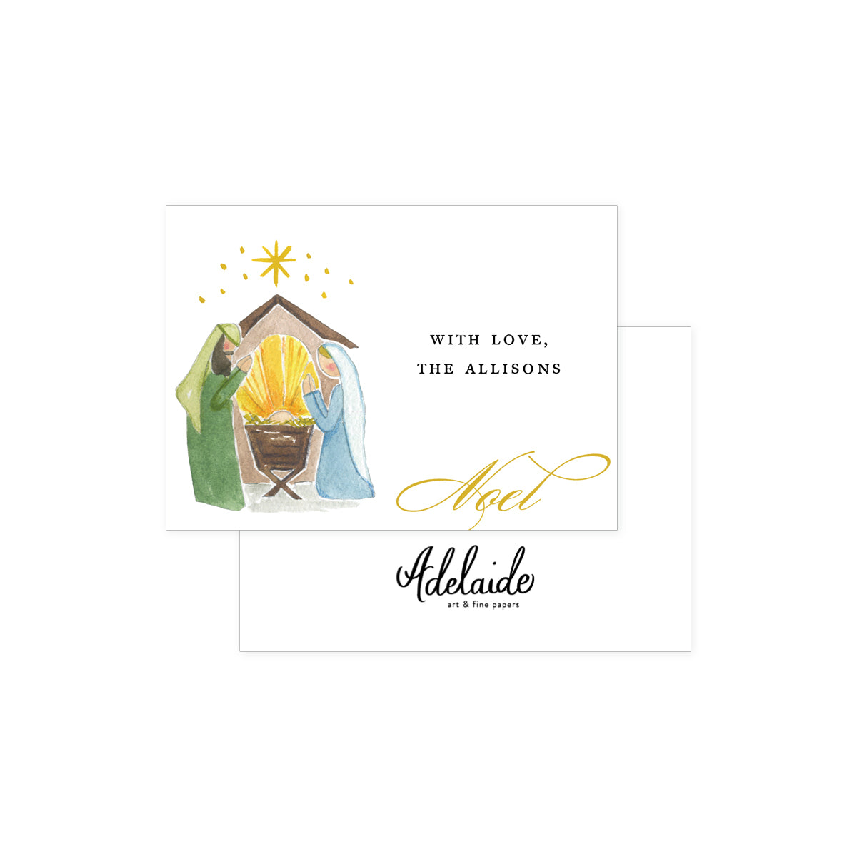 Noel Holiday Gift Tags