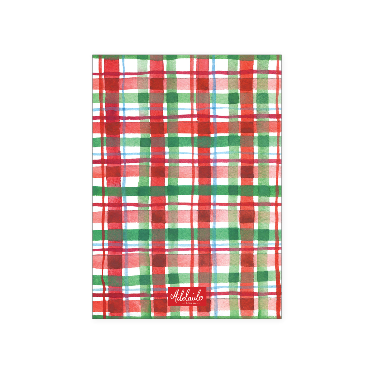 Plaid Holiday Card