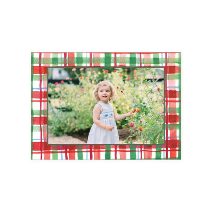 Plaid Holiday Card